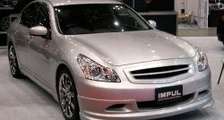 24 999 р. Комплект порогов Impul INFINITI G35 V36 седан (2006-2015) (Неокрашенные)  с доставкой в г. Самара. Увеличить фотографию 2
