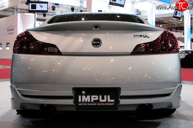 25 249 р. Лип спойлер Impul INFINITI G37 V36 седан рестайлинг (2008-2014) (Неокрашенный)  с доставкой в г. Самара