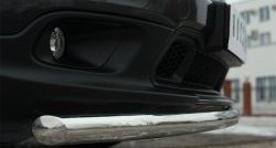 15 999 р. Одинарная защита переднего бампера диаметром 63 мм SLITKOFF Jeep Cherokee KL дорестайлинг (2014-2017)  с доставкой в г. Самара. Увеличить фотографию 4