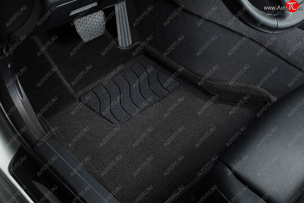 5 899 р. Коврики в салон SEINTEX ВОРС (черный, комплект) Jeep Grand Cherokee WK2 дорестайлинг (2010-2013)  с доставкой в г. Самара
