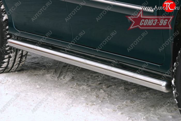 5 489 р. Защита порогов Souz-96 (d60) KIA Carnival UP,CQ минивэн дорестайлинг (1998-2002)  с доставкой в г. Самара