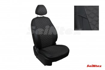 Чехлы для сидений Seintex Ромб Алькантара KIA Ceed  1 ED (2006-2012) дорестайлинг универсал, дорестайлинг, хэтчбэк 5 дв., рестайлинг универсал, рестайлинг, хэтчбэк 5 дв.