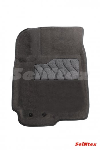 7 049 р. Текстильные коврики в салон SEINTEX 3D серые  KIA Cerato  2 TD (2008-2013) седан  с доставкой в г. Самара. Увеличить фотографию 2
