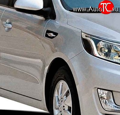 4 389 р. Переднее правое крыло Стандартное KIA Rio 3 QB дорестайлинг седан (2011-2015) (Окрашенное)  с доставкой в г. Самара