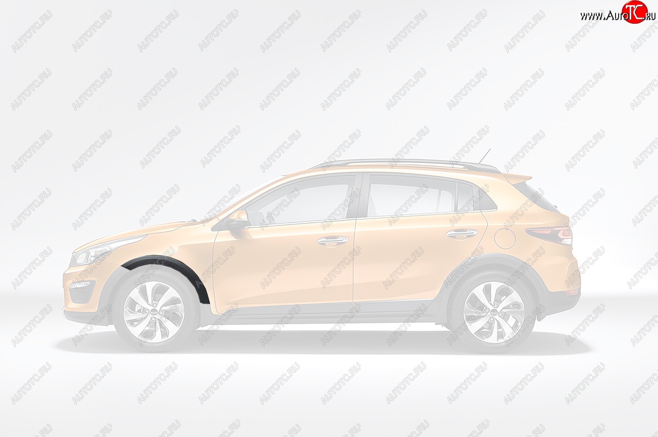 2 179 р. Передняя левая накладка на колёсную арку Оригинал KIA Rio X-line (2017-2021)  с доставкой в г. Самара
