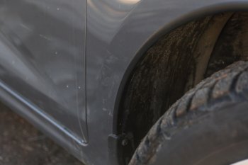 4 549 р. Защитные накладки на арки ArtForm KIA Rio 4 FB дорестайлинг седан (2016-2020) (Поверхность: шагрень)  с доставкой в г. Самара. Увеличить фотографию 3