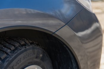 4 549 р. Защитные накладки на арки ArtForm KIA Rio 4 FB дорестайлинг седан (2016-2020) (Поверхность: шагрень)  с доставкой в г. Самара. Увеличить фотографию 4