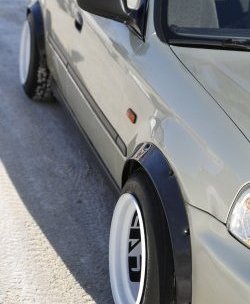 4 739 р. Универсальные фендера на колёсные арки RA (вынос 50 мм, комплект) BMW 5 серия F08 (2013-2017) (Поверхность глянец (под окраску))  с доставкой в г. Самара. Увеличить фотографию 7