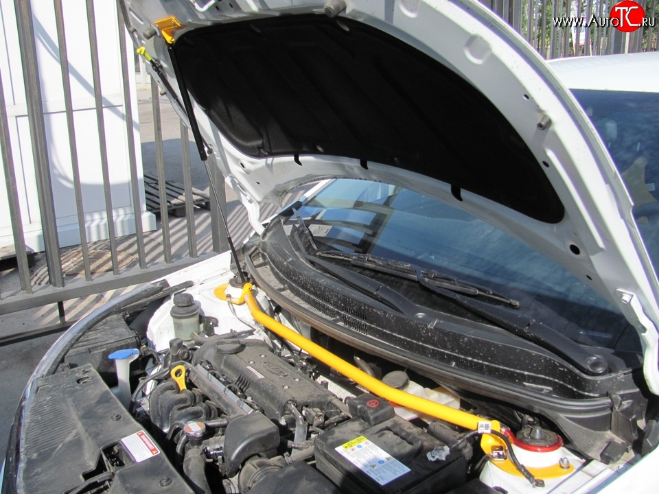 2 969 р. Упор капота Sport  KIA Sportage  3 SL (2010-2016) дорестайлинг, рестайлинг  с доставкой в г. Самара