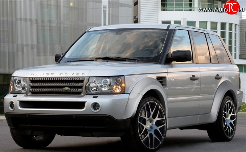 44 549 р. Комплект накладок на колёсные арки Arden Land Rover Range Rover Sport 1 L320 дорестайлинг (2005-2009) (Неокрашенные)  с доставкой в г. Самара
