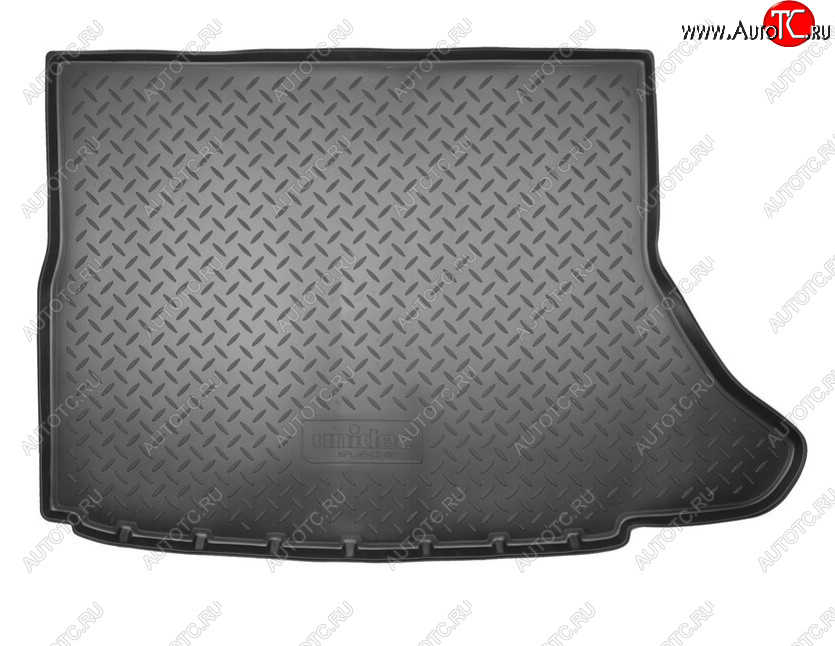 2 199 р. Коврик в багажник Norplast Unidec Lexus CT200h A10 дорестайлинг (2011-2013) (Цвет: черный)  с доставкой в г. Самара