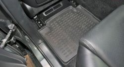 9 699 р. Коврики в салон Element 4 шт. (полиуретан) Lexus GS300 S190 рестайлинг (2007-2012) (Серый)  с доставкой в г. Самара. Увеличить фотографию 3