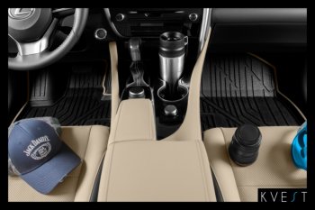 5 999 р. Коврик в салони премиум-класса Kvest Lexus LX450d J200 2-ой рестайлинг (2015-2022)  с доставкой в г. Самара. Увеличить фотографию 4
