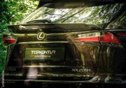Лип спойлер (нижний) TopKontur Design Lexus NX200  Z10 (2014-2017) дорестайлинг