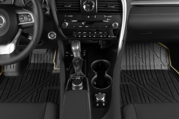10 529 р. Коврик в салони премиум-класса Kvest Lexus RX 200T AL20 дорестайлинг (2015-2017)  с доставкой в г. Самара. Увеличить фотографию 2