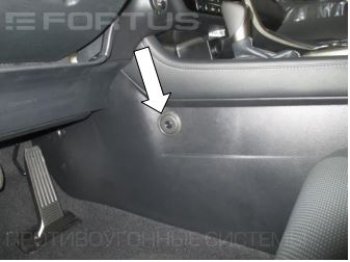 11 749 р. Замок КПП FORTUS (AT+) Lexus RX 200T AL20 дорестайлинг (2015-2017)  с доставкой в г. Самара. Увеличить фотографию 2