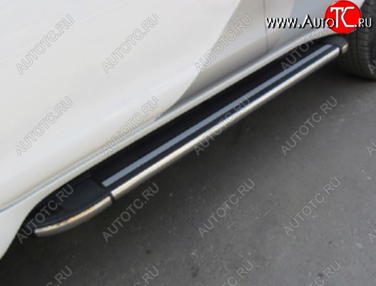 12 149 р. Порожки для ног Arbori Luxe Black Lifan X60 2-ой рестайлинг (2016-2025)  с доставкой в г. Самара