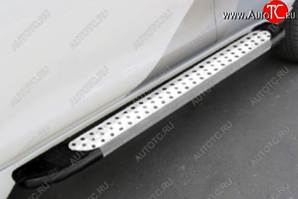 13 229 р. Порожки для ног Arbori Standart Silver Lifan X60 2-ой рестайлинг (2016-2025)  с доставкой в г. Самара
