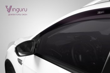2 259 р. Дефлекторы окон Vinguru Lifan Solano  дорестайлинг (2010-2015)  с доставкой в г. Самара. Увеличить фотографию 2