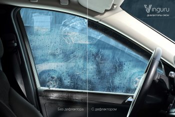 2 259 р. Дефлекторы окон Vinguru Lifan Solano  дорестайлинг (2010-2015)  с доставкой в г. Самара. Увеличить фотографию 3