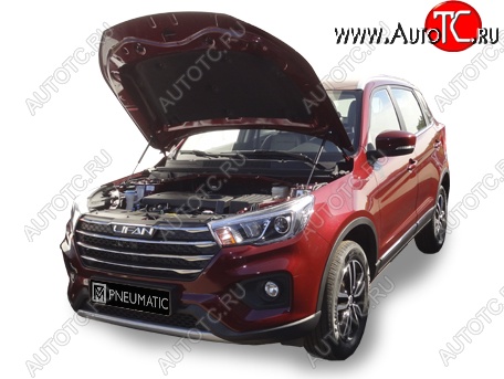 2 049 р. Упоры капота Russtal Lifan X70 (2018-2025)  с доставкой в г. Самара