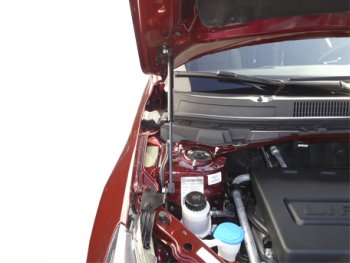 2 049 р. Упоры капота Russtal Lifan X70 (2018-2025)  с доставкой в г. Самара. Увеличить фотографию 2