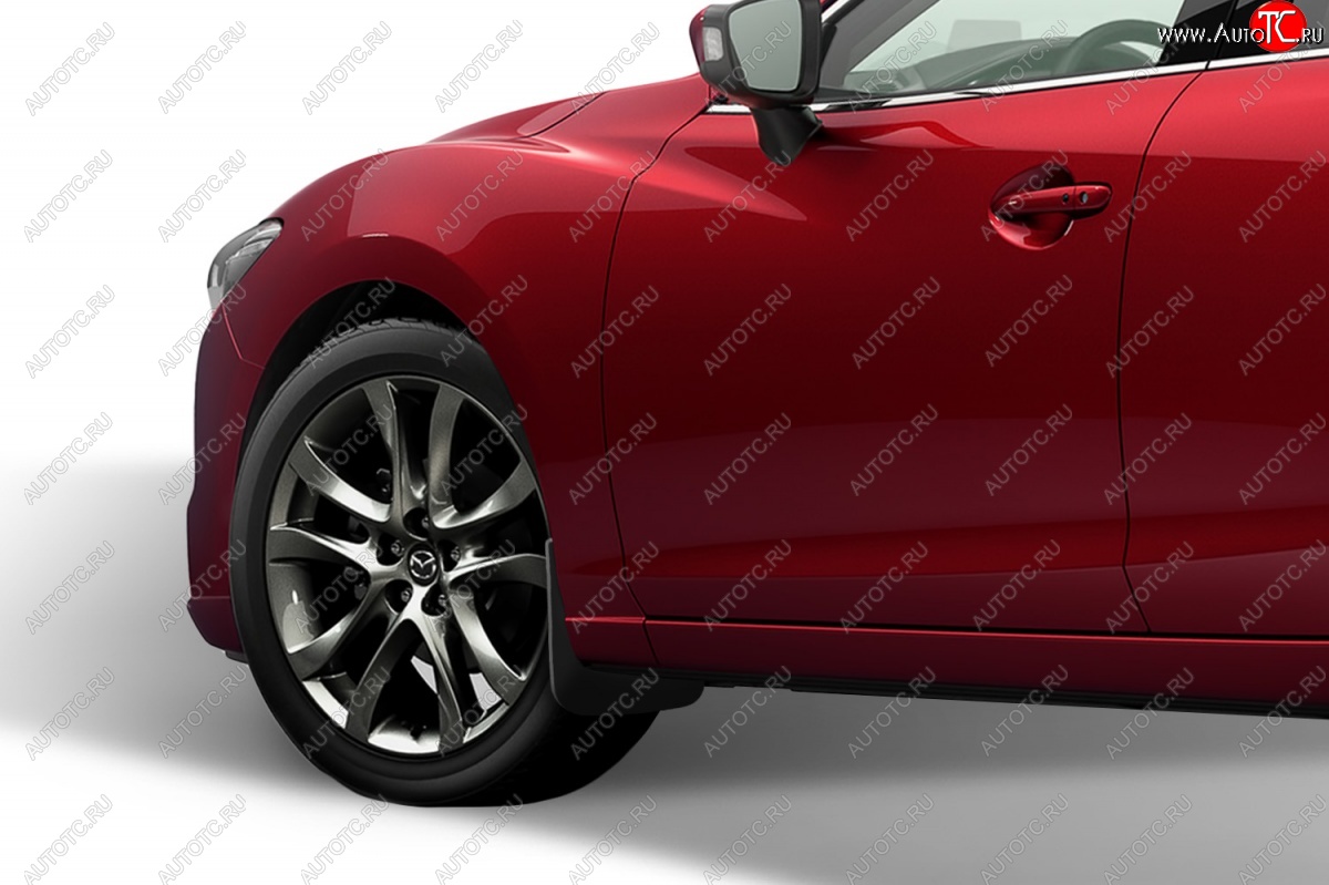4 799 р. Брызговики передние Frosch Mazda 6 GJ дорестайлинг универсал (2012-2015)  с доставкой в г. Самара