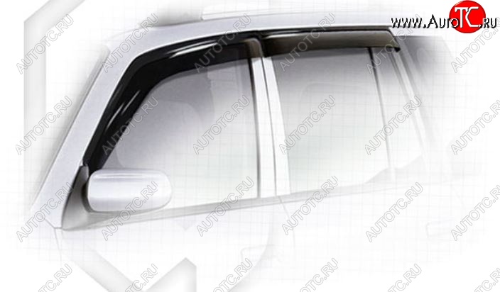 2 079 р. Дефлектора окон CA-Plastiс Mazda Demio 1 DW дорестайлинг (1996-1999) (Classic полупрозрачный, Без хром.молдинга)  с доставкой в г. Самара
