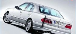 8 149 р. Пороги накладки AMG E55 Mercedes-Benz E-Class W210 дорестайлинг седан (1996-1999) (Неокрашенные)  с доставкой в г. Самара. Увеличить фотографию 2