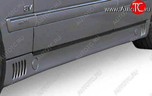 5 499 р. Пороги накладки Lorinzer Mercedes-Benz E-Class W210 дорестайлинг седан (1996-1999)  с доставкой в г. Самара