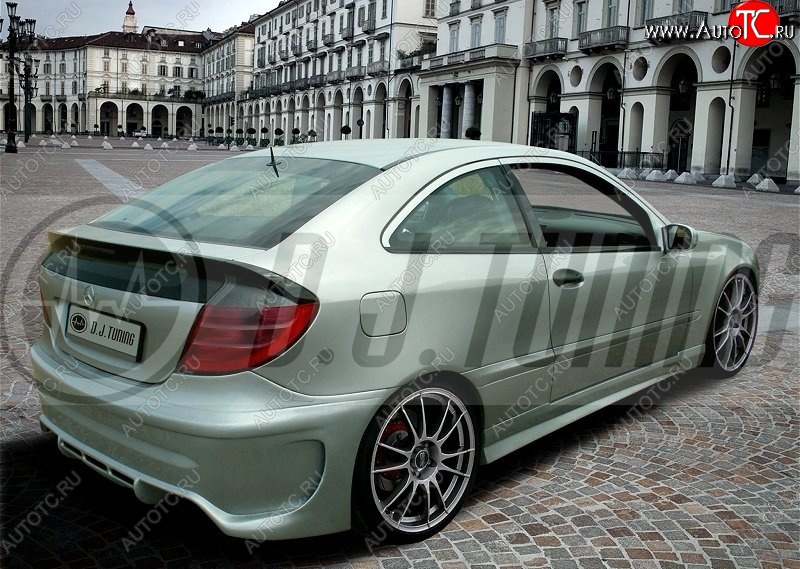 24 999 р. Задний бампер D.J. Mercedes-Benz C-Class CL203 дорестайлинг купе (2001-2004)  с доставкой в г. Самара
