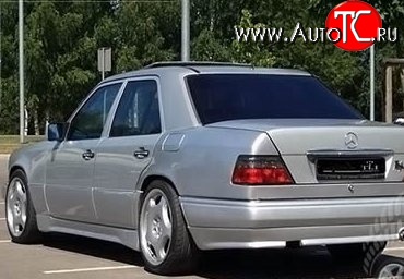 6 549 р. Пороги накладки FAB DESIGN Mercedes-Benz E-Class W124 седан дорестайлинг (1984-1993) (Неокрашенные)  с доставкой в г. Самара