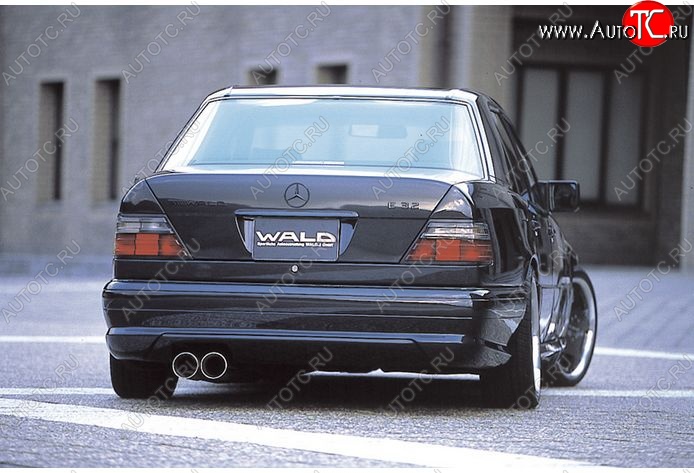 10 599 р. Задний бампер Wald Mercedes-Benz E-Class W124 седан дорестайлинг (1984-1993) (Неокрашенный)  с доставкой в г. Самара