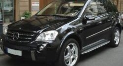 8 449 р. Накладки на колёсные арки CT Mercedes-Benz ML class W164 дорестайлинг (2005-2008) (Неокрашенные)  с доставкой в г. Самара. Увеличить фотографию 3