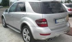 8 449 р. Накладки на колёсные арки CT Mercedes-Benz ML class W164 дорестайлинг (2005-2008) (Неокрашенные)  с доставкой в г. Самара. Увеличить фотографию 14