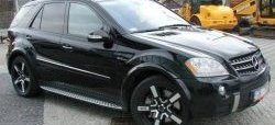 8 449 р. Накладки на колёсные арки CT Mercedes-Benz ML class W164 дорестайлинг (2005-2008) (Неокрашенные)  с доставкой в г. Самара. Увеличить фотографию 8