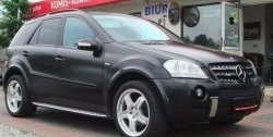 8 449 р. Накладки на колёсные арки CT Mercedes-Benz ML class W164 дорестайлинг (2005-2008) (Неокрашенные)  с доставкой в г. Самара. Увеличить фотографию 11