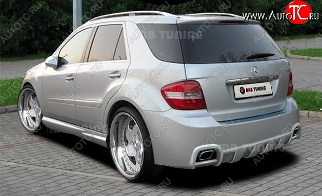 19 999 р. Пороги накладки ВМВ Mercedes-Benz ML class W164 дорестайлинг (2005-2008)  с доставкой в г. Самара