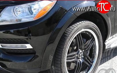 24 549 р. Накладки на колёсные арки AMG Mercedes-Benz ML class W166 (2011-2015) (Неокрашенные)  с доставкой в г. Самара