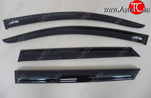 999 р. Комплект дефлекторов окон (ветровиков) 4 шт. Russtal Mercedes-Benz ML class W166 (2011-2015)  с доставкой в г. Самара