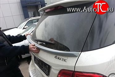 9 799 р. Лип спойлер AMG Mercedes-Benz ML class W166 (2011-2015) (Неокрашенный)  с доставкой в г. Самара