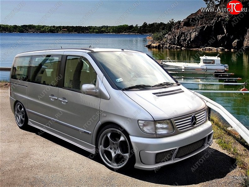 22 899 р. Передний бампер R1 Mercedes-Benz Vito W638 (1996-2003)  с доставкой в г. Самара