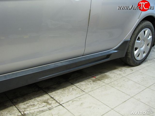 7 899 р. Пороги накладки RPM  Mitsubishi Lancer  10 CY (2007-2017) седан дорестайлинг, хэтчбэк дорестайлинг, седан рестайлинг, хэтчбек 5 дв рестайлинг (Неокрашенные)  с доставкой в г. Самара