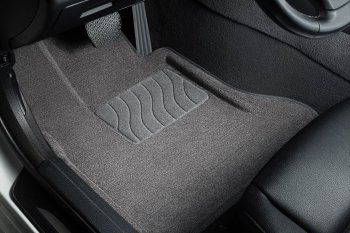 7 399 р. Комплект ковриков салона (текстиль, 3D) Seintex  Mitsubishi Lancer  10 CY (2007-2017) седан дорестайлинг, седан рестайлинг, хэтчбек 5 дв рестайлинг (серые)  с доставкой в г. Самара. Увеличить фотографию 3