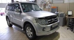 14 399 р. Накладка на передний бампер Sport v2 Mitsubishi Pajero 4 V80 3 дв. 1-ый рестайлинг (2011-2014) (Неокрашенная)  с доставкой в г. Самара. Увеличить фотографию 3