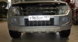 10 499 р. Накладка переднего бампера GT Dynamics Mitsubishi Pajero 4 V90 дорестайлинг (2006-2011) (Дорестайлинг, Неокрашенная)  с доставкой в г. Самара. Увеличить фотографию 5