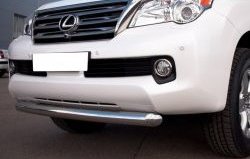 16 749 р. Одинарная защита переднего бампера SLITKOFF 76 мм Lexus GX460 J150 дорестайлинг (2009-2013)  с доставкой в г. Самара. Увеличить фотографию 2