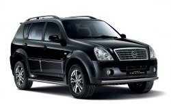 6 599 р. Одинарная защита переднего бампера Petroil Tuning диаметром 63 мм  SSANGYONG Rexton  Y250 (2006-2012)  с доставкой в г. Самара. Увеличить фотографию 2