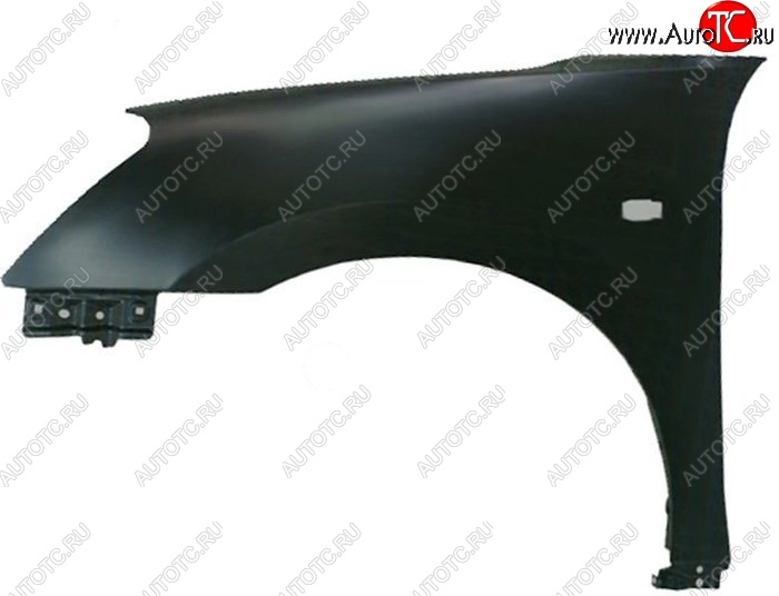 5 399 р. Переднее левое крыло SAT (пр-во Тайвань) Nissan Almera G15 седан (2012-2019) (Неокрашенное)  с доставкой в г. Самара