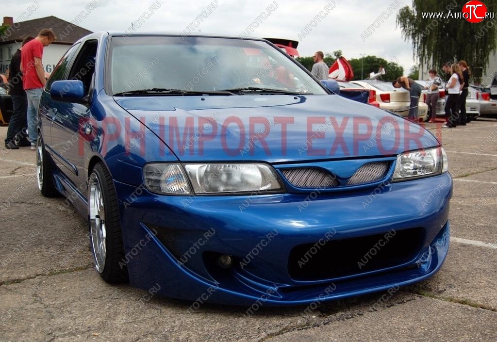 26 789 р. Передний бампер Monstr Nissan Almera N15 седан дорестайлинг (1995-1998)  с доставкой в г. Самара